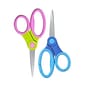 Westcott 5" Stainless Steel Kid's Scissors, Pointed Tip, Assorted Colors (14597)