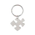 Baudville® Nickel-Finish Key Chain, Essential Piece