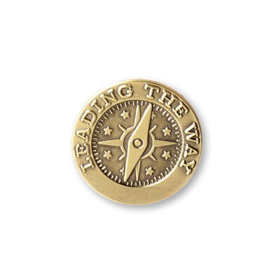Baudville® Lapel Pin, Leading the Way Compass
