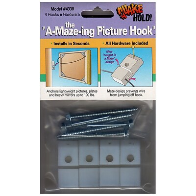 Ready America™ QuakeHOLD!™ A-Maze-Ing Picture Hook