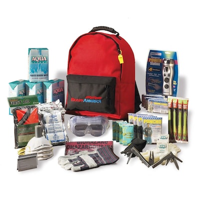 Ready America™ Grab N Go 4 Person 3 Days Backpack Deluxe Emergency Kit