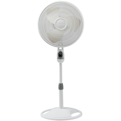 Lasko® 1646 16 Remote Control Stand Fan, White