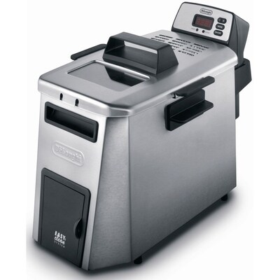 Delonghi 3 lbs. Dual Zone Deep Fryer With Digital Timer