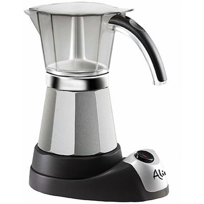 Presto 6-Cup Stainless Steel Coffee Maker, Silver