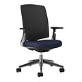 HON Lota Task/Computer Chair, Fabric, Navy, Seat: 19 1/2W x 17 1/4D, Back: 17 3/4W x 23 1/2H (HON2283VA90PA)
