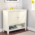 TMS Montego Engineered Wood Buffet; Antique White