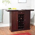 TMS Wood Wine Storage Cabinet; Espresso (48810ESP)