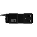 Macally UniStripMP Portable Power Strip with USB 2.0 Hub & Charger, 4 Ports
