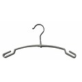 NAHANCO Dip Intimate Apparel Top Hanger, Chrome Hook, Grey, 100/Pack