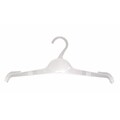 NAHANCO 12 1/4 Polystyrene Intimate Apparel Hanger, Clear, 500/Pack