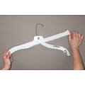 NAHANCO 17 Foam Rubber Hanger Cover, White, 500/Pk