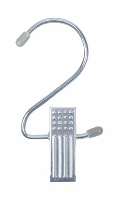 NAHANCO 4 1/2 Metal Jaws Hang All Clip, Chrome, 100/Pack (610)
