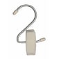 NAHANCO Metal Jaws Hang All Clip, White