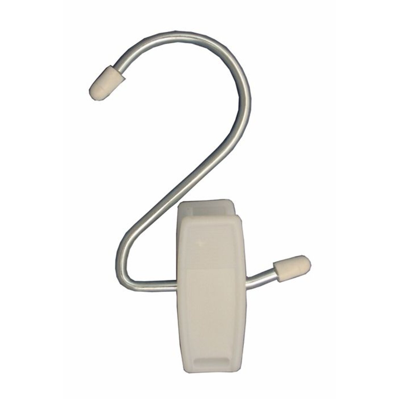 NAHANCO Metal Jaws Hang All Clip, White