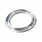 NAHANCO 1 1/4" Plastic Small Scarf Ring, Clear, 500/Pack, 500/Pack