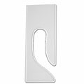 NAHANCO 9 5/16 x 3 3/4 Blank Queen Size Divider, 50/Box