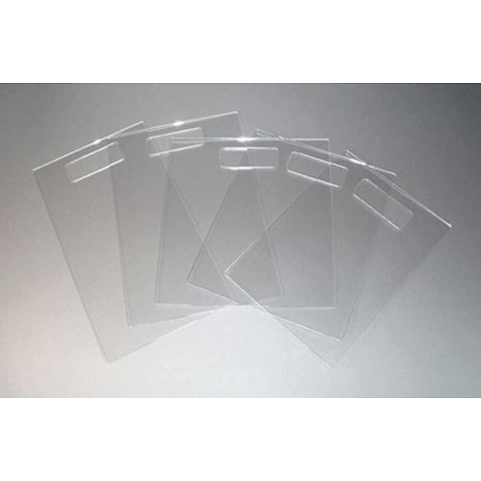 NAHANCO 9 1/2 x 14 Acrylic Clear Shirt Folding Board, Large