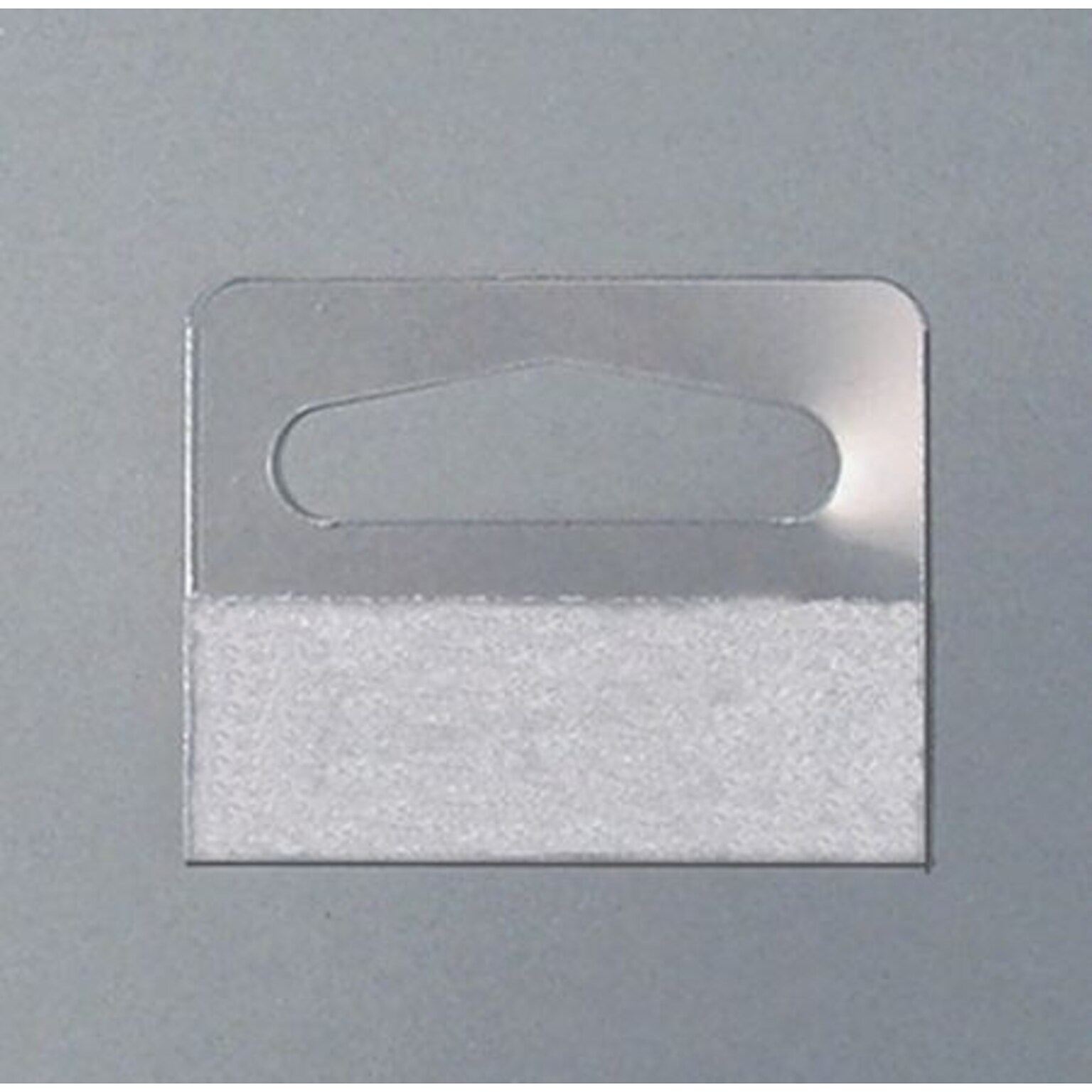NAHANCO Wide Pressure Sensitive Package Hanger, 500/Pack, 500/Pack