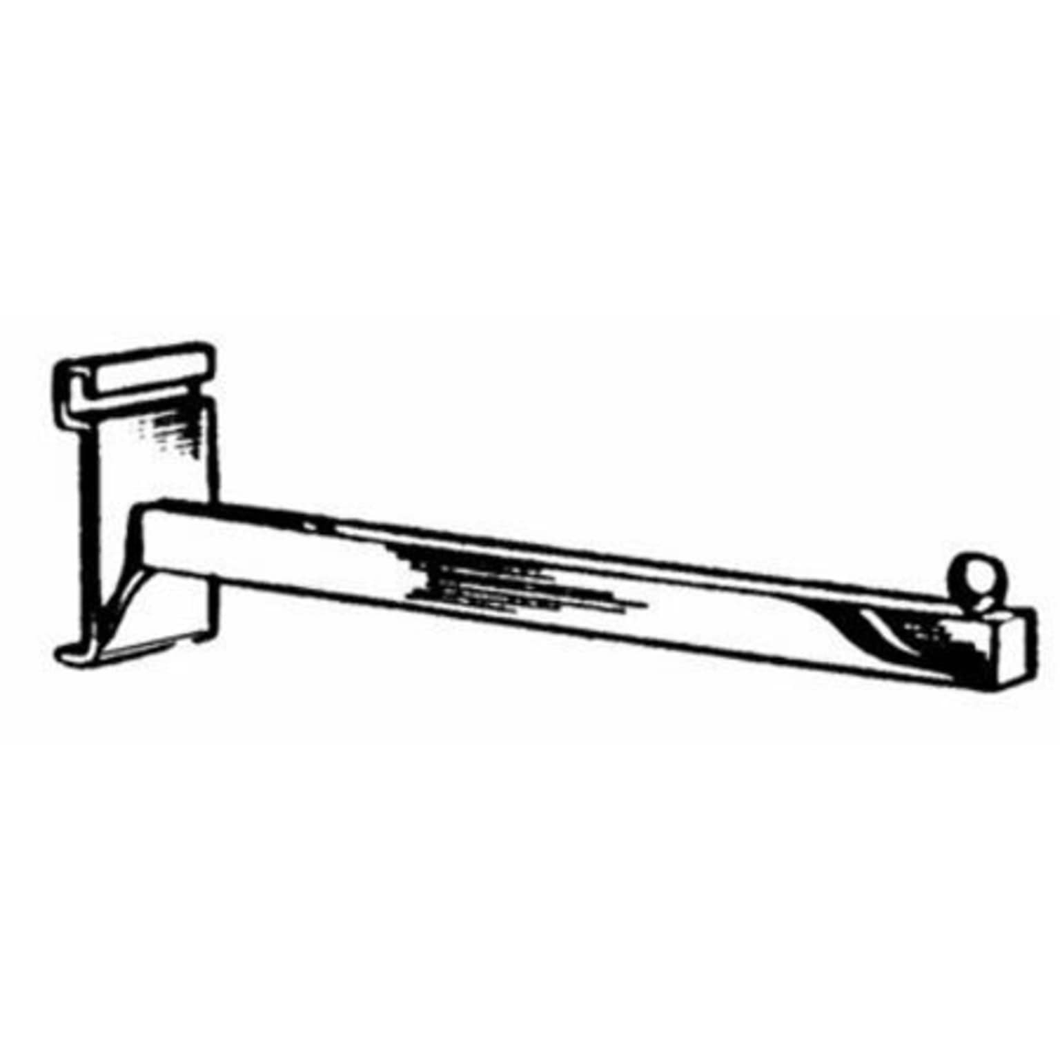 NAHANCO 12 Square Tubing Faceout, Chrome (GW11)