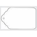 NAHANCO 1 5/16 x 1 15/16 Strung All Purpose Merchandise Tag, White, 1000/Pack