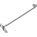 Econoco 3380-77 11 1/2 Support Arm, Metal, Chrome, 12/Pack