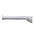 Econoco 12 Rectangular Tubing Straight Arm Faceout For Mounted or Recessed Standard, Chrome (RDW/12)