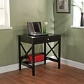 TMS Wood X Writing Desk, Black