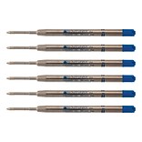 Monteverde® Broad Gel Ballpoint Refill For Parker Gel Ballpoint Pens, 6/Pack, Blue