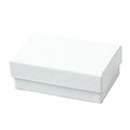Shamrock 2 1/2 x 1 1/2 x 7/8 Jewelry Box, Swirl White, 100/Carton
