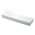 Shamrock 8 x 2 x 7/8 Jewelry Box; Swirl White, 100/Carton