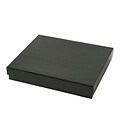 Shamrock 6 x 5 x 1 Jewelry Box; Gloss Black, 50/Carton