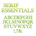 Sizzix® Bigz Alphabet Set 7 Die, Serif Essentials