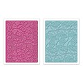Sizzix® Textured Impressions Embossing Folder, Bohemian Lace Set