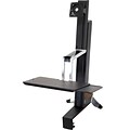 Ergotron® 33342200 WorkFit-S Sit-Stand Work Station; Up To 6 - 16 lbs.