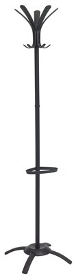 Alba Fashionable Floor Coat Stand, Black