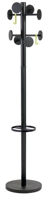 Alba Innovative Stand Coat Floor Stand, Black