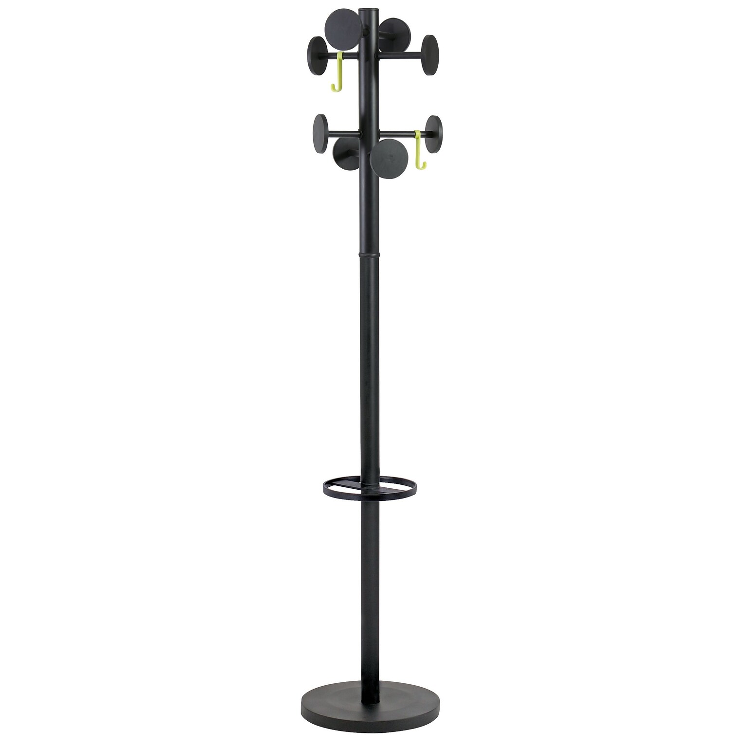 Alba Innovative Stand Coat Floor Stand, Black