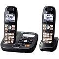 Panasonic® KX-TG6592T Cordless Amplified Phone With 2 Handset; 50 Name/Number
