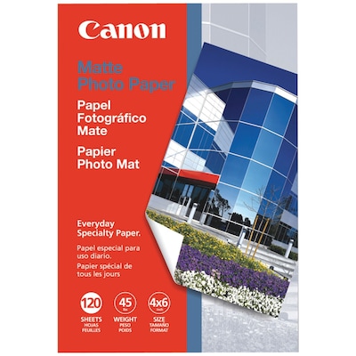 Canon® Matte Photo Paper, 4 x 6 (7981A014AA)