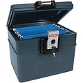 First Alert® 2037F 0.62 cu. ft. Fire and Water File Chest, Slate