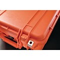Pelican 1450 Case With Foam, Orange