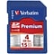 Verbatim® 4GB SDHC (Secure Digital High-Capacity) Class 10 Flash Memory Card
