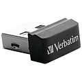 Verbatim Store n Stay VTM97464 16GB USB 2.0 Nano Flash Drive, Black