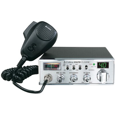 Cobra® Classic™ 25 LTD CB Radio With Dynamike™ Gain Control