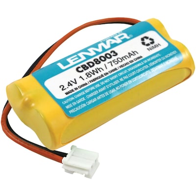 Lenmar® CBD8003 Ni-MH 750 mAh Replacement Battery For V-Tech 6010; 6031; 6032; 6041 Cordless Phones