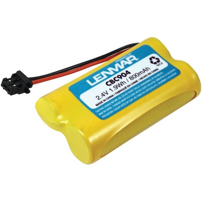 Lenmar® Cordless Phone Battery; 2.4V, Fits Panasonic KX-TG2000B/KX-TGA200B/KX-TG4000B/KX-TG4000