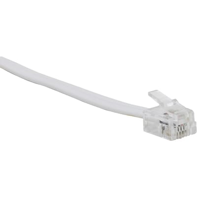 GE 7' 4 Conductor Line Cord; White