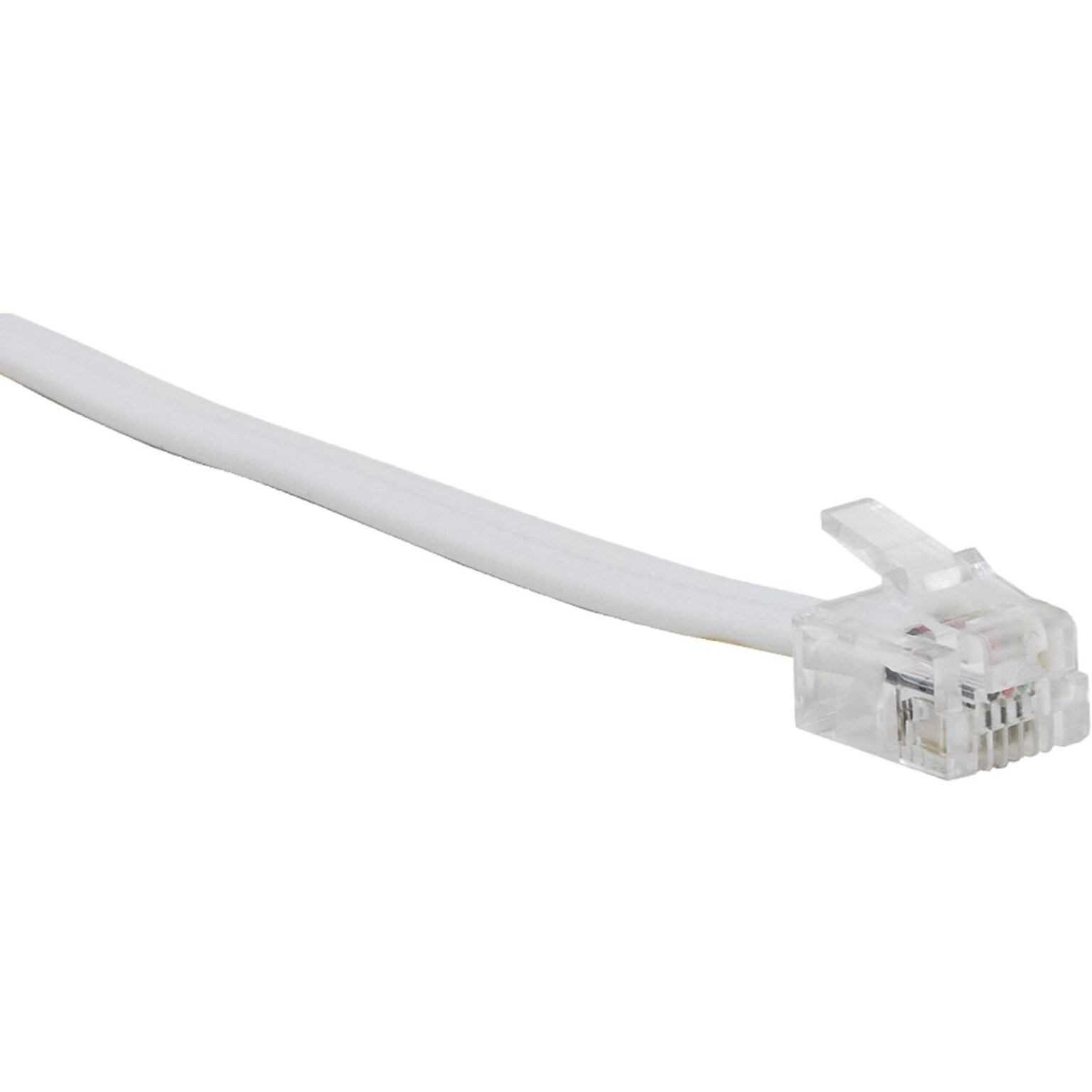 GE 7 4 Conductor Line Cord; White