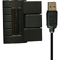 GE 98210 4-Port Flex External USB Hub; Black