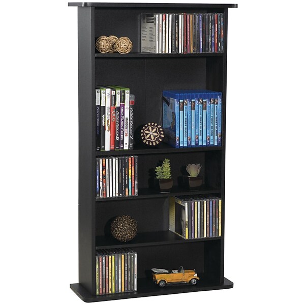 Atlantic® Drawbridge CD and DVD Multimedia Cabinet